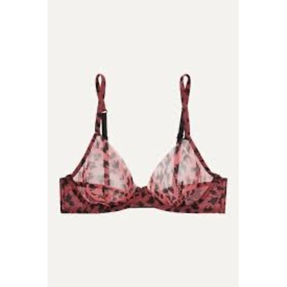Les Girls Les Boys Animal Chilli Red Non Padded Bra 34B LGLB-E601-34B